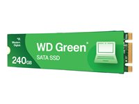 WD Green WDS240G3G0B - SSD - 240 GB - inbyggd - M.2 2280 - SATA 6Gb/s WDS240G3G0B