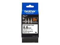 Brother HSe-221 - Svart på vitt - Rulle (0,88 cm x 1,5 m) 1 rulle (rullar) rör - för P-Touch PT-D600, D800, E310, E550, E800, H101, P750, P900, P950; P-Touch EDGE PT-P750 HSE221