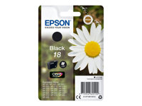 Epson 18 - 5.2 ml - svart - original - bläckpatron - för Expression Home XP-212, 215, 225, 312, 315, 322, 325, 412, 415, 422, 425 C13T18014012