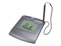 Wacom Sign&Save STU-500 - Signaturterminal med LCD-bildskärm - 10.2 x 7.6 cm - elektromagnetisk - kabelansluten - USB - mörkgrå STU-500SV-ENES