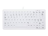 Active Key MedicalKey AK-C4110 - Tangentbord - USB - Nordisk - vit AK-C4110F-US-W/NOR