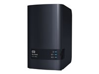 WD My Cloud EX2 Ultra WDBVBZ0000NCH - Personlig molnlagringsenhet - 2 fack - RAID 0, 1, JBOD - RAM 1 GB - Gigabit Ethernet - iSCSI support WDBVBZ0000NCH-EESN