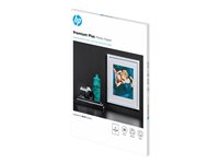 HP Premium Plus Photo Paper - Blank - A4 (210 x 297 mm) - 300 g/m² - 20 ark fotopapper - för Officejet 52XX, 6000, 6000 E609, 68XX, 7000 E809, 80XX; Photosmart B110, Wireless B110 CR672A