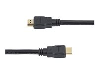 StarTech.com 2 m Höghastighets-HDMI-kabel – Ultra HD 4k x 2k HDMI-kabel – HDMI till HDMI M/M - HDMI-kabel - HDMI hane till HDMI hane - 2 m - skärmad - svart - för P/N: CDPVGDVHDBP, DK30CH2DPPDU, DK30CHDPPDUE, DKWG30DPHPD, DKWG30DPHPDU, VHDCI24HD HDMM2M
