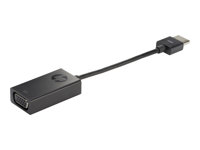 HP HDMI to VGA Display Adapter - Videokort - HD-15 (VGA) hona till HDMI hane H4F02AA#AC3