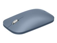Microsoft Modern Mobile Mouse - Mus - höger- och vänsterhänta - optisk - 3 knappar - trådlös - Bluetooth 4.2 - pastellblå KTF-00030