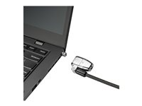 Kensington ClickSafe 2.0 Universal Keyed Laptop Lock - Lås för säkerhetskabel - 1.8 m K68102EU