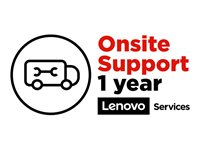 Lenovo Onsite Upgrade - Utökat serviceavtal - material och tillverkning (för bärbara datorer) - 1 år (från ursprungligt inköpsdatum av utrustningen) - på platsen - för K14 Gen 1; ThinkBook 14 G6 ABP; 14s Yoga G2 IAP; 16 G6 ABP; ThinkCentre neo 30a 22 5WS0A23748