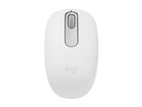 Logitech M196 - Mus - höger- och vänsterhänta - optisk - 3 knappar - trådlös - Bluetooth - offwhite 910-007460