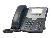 Cisco Small Business SPA 501G - VoIP-telefon - 3-riktad samtalsförmåg - SIP, SIP v2, SPCP - multilinje - silver, mörkgrå - för Small Business Pro Unified Communications 320 with 4 FXO SPA501G