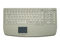 Active Key IndustrialKey AK-7410 - Tangentbord - USB - USA, internationellt - vit AK-7410-GU-W/US
