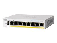 Cisco Business 250 Series CBS250-8PP-D - Switch - L3 - smart - 8 x 10/100/1000 (PoE+) - skrivbordsmodell - PoE+ (45 W) CBS250-8PP-D-EU