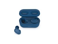 Belkin SoundForm Play - True wireless-hörlurar med mikrofon - inuti örat - Bluetooth - aktiv brusradering - blå AUC005BTBL