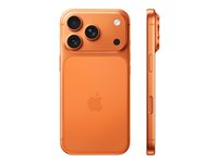 Apple iPhone 17 Pro - 5G smartphone - dual-SIM / Internminne 256 GB - OLED-skärm - 6.3" - 2622 x 1206 pixlar (120 Hz) - 3 st. bakre kameror 48 MP, 48 MP, 48 MP - front camera 18 megapixlar - kosmisk orange MG8H4QN/A