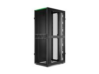 APC NetShelter SX Gen 2 - Rack skåp - 2258 H x 800 B x 1070 D mm, med sidor - golvstående - svart - 48U - 19" - TAA-kompatibel - för P/N: SC500RM1U, SMT1000RM1U, SMT750RM1U, SMT750RM2UCNC, SRTL2K2RM1UWC, SRTL3KRM1UIC AR3187B2