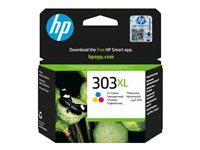 HP 303XL - 10 ml - Lång livslängd - färg (cyan, magenta, gul) - original - bläckpatron - för ENVY Photo 62XX, Photo 71XX, Photo 78XX; ENVY Inspire 72XX, 79XX T6N03AE#UUQ