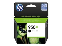 HP 950XL - 44.5 ml - Lång livslängd - svart - original - Officejet - bläckpatron - för Officejet Pro 251dw, 276dw, 8100 ePrinter, 8600 Premier, 8610, 8620, 8640 CN045AE#LS3
