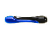 Kensington Duo Gel - Handledsstöd till tangentbord - slimmad - blå K62441WW