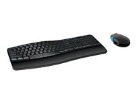 Microsoft Sculpt Comfort Keyboard - Tangentbord - trådlös - 2.4 GHz - nordisk V4S-00009