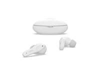 Belkin SoundForm Nano for Kids - True wireless-hörlurar med mikrofon - inuti örat - Bluetooth - vit PAC003BTWH