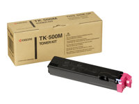 Kyocera TK 500M - Magenta - original - tonersats - för FS-C5016N 370PD4KW