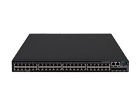 HPE FlexNetwork 5140 HI - Switch - 1 plats - L3 - Administrerad - 48 x 10/100/1000 + 4 x 10 Gigabit SFP+ - luftflöde från sida till baksida - rackmonterbar - PoE+ R9L64A