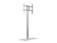 Multibrackets M Display Stand 180 Single - Ställ - för platt panel - aluminium, stål - silver - skärmstorlek: 24"-63" - monteringsgränssnitt: upp till 700 x 400 mm - golvstående 7350073732418