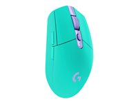 Logitech G G305 - Mus - optisk - 6 knappar - trådlös - 2.4 GHz - trådlös USB-mottagare - mint 910-006378