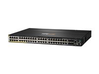 HPE Aruba 2930M 40G 8 HPE Smart Rate PoE Class 6 1-slot Switch - Switch - L3 - Administrerad - 36 x 10/100/1000 + 4 x kombinations-Gigabit SFP + 8 x 1/2.5/5/10GBase-T (PoE Class 6) - rackmonterbar - PoE Class 6 (1440 W) R0M67A