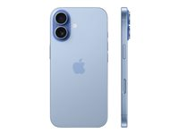 Apple iPhone 17 - 5G smartphone - dual-SIM / Internminne 512 GB - OLED-skärm - 6.3" - 2622 x 1206 pixlar (120 Hz) - 2 bakre kameror 48 MP, 48 MP - front camera 18 megapixlar - dimblå MG6T4QN/A