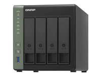 QNAP TS-431KX - NAS-server - 4 fack - SATA 6Gb/s - RAID RAID 0, 1, 5, 6, 10, JBOD - RAM 2 GB - Gigabit Ethernet / 10 Gigabit Ethernet - iSCSI support TS-431KX-2G