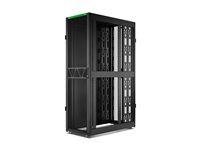 APC NetShelter SX Gen 2 - Rack skåp - 1991 H x 600 B x 1200 D mm, med sidor - golvstående - svart - 42U - 19" - TAA-kompatibel - för P/N: SC500RM1U, SMT1000RM1U, SMT750RM1U, SMT750RM2UCNC, SRTL2K2RM1UWC, SRTL3KRM1UIC AR3300B2