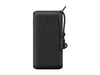 Belkin BoostCharge - Power bank - med display - 20000 mAh - 20 Watt - PD - 3 utdatakontakter (2 x USB-C, USB) - på kabel: USB-C - svart BPB028HQBK