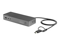 StarTech.com Universell dockningsstation för bärbara datorer med två 4K-bildskärmar - USB-C/USB 3.0 - 100W PD - Dockningsstation - USB-C - 2 x HDMI, 2 x DP - 1GbE - 170 Watt DK30C2DPEPUE