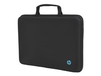 HP Mobility - Notebook-väska - 14" - svart, blå ton (paket om 10) - för Elite c640 G3; Elite x2; Fortis 14 G10; ProBook Fortis 14 G9 4U9G9A6