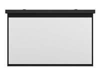 Multibrackets M Motorized Projection Screen Black Edition - Projektorduk - takmontering - motoriserad - 90" (229 cm) - 16:9 - Matte White - svart 7350022732629