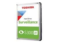 Toshiba S300 AI - Hårddisk - Övervakning - 14 TB - inbyggd - 3.5" - SATA 6Gb/s - 7200 rpm - buffert: 1024 MB MG11ACA14TE