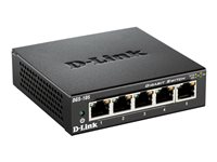D-Link DGS 105 - Switch - 5 x 10/100/1000 - skrivbordsmodell DGS-105/E