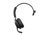 Jabra Evolve2 65 MS Mono - Headset - på örat - konvertibel - Bluetooth - trådlös - USB-A - ljudisolerande - svart - Certifierad för Microsoft-teams 26599-899-999