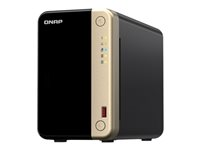 QNAP TS-264 - NAS-server - 2 fack - 4 TB - SATA 6Gb/s - HDD 2 TB x 2 - RAID 0, 1, JBOD - RAM 8 GB - 2.5 Gigabit Ethernet - iSCSI support TS-264-8G+2XST2000VN004
