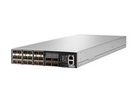 HPE SN2010M 25GbE 18SFP28 4QSFP28 Switch - M-Series - switch - halv bredd - L3 - Administrerad - 18 x 1/10/25 Gigabit SFP28 + 4 x 40 Gigabit / 100 Gigabit QSFP28 - bakre till främre luftflödet - rackmonterbar S2T75A