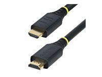 StarTech.com - Ultra High Speed - HDMI-kabel - HDMI hane till HDMI hane - skärmad - svart - passiv, 4K120Hz stöd, 8K60 Hz (7680 x 4320) stöd HDMI21-CBL-8K60-5M