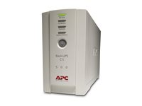 APC Back-UPS CS 500 - UPS - AC 230 V - 300 Watt - 500 VA - RS-232, USB - utgångskontakter: 4 - beige BK500EI