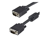 StarTech.com 10m Coax High Resolution Monitor VGA Cable HD15 M/M - VGA-kabel - HD-15 (VGA) (hane) till HD-15 (VGA) (hane) - 10 m - formpressad - svart MXTMMHQ10M