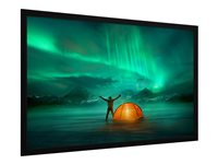 Da-Lite HomeScreen Deluxe - Projektorduk - väggmontering - 113" (287 cm) - 16:9 - Mattvit 10600781