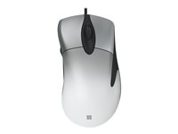 Microsoft Pro IntelliMouse - Mus - högerhänt - optisk - 5 knappar - kabelansluten - USB 2.0 - skuggvit NGX-00004