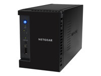 NETGEAR ReadyNAS 102 RN10200 - NAS-server - 2 fack - SATA 3Gb/s - HDD - RAID 0, 1 - RAM 512 MB - Gigabit Ethernet - iSCSI support RN10200-100EUS