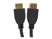 C2G - Hög hastighet - HDMI-kabel med Ethernet - HDMI hane till HDMI hane - 7.2 m - skärmad - svart - dubbelriktad, 4K60 Hz (4096 x 2160) stöd C2G50648