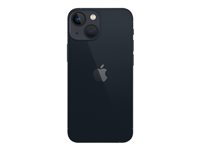 Apple iPhone 13 mini - 5G smartphone - dual-SIM / Internminne 512 GB - OLED-skärm - 5.4" - 2340 x 1080 pixlar - 2 bakre kameror 12 MP, 12 MP - front camera 12 MP - midnatt MLKA3QN/A