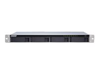 QNAP TS-431XeU - NAS-server - 4 fack - 16 TB - kan monteras i rack - SATA 6Gb/s - HDD 4 TB x 4 - RAID RAID 0, 1, 5, 6, 10, JBOD - RAM 8 GB - Gigabit Ethernet / 10 Gigabit Ethernet - iSCSI support - 1U TS-431XEU-8G+4XHDWG440UZSVA